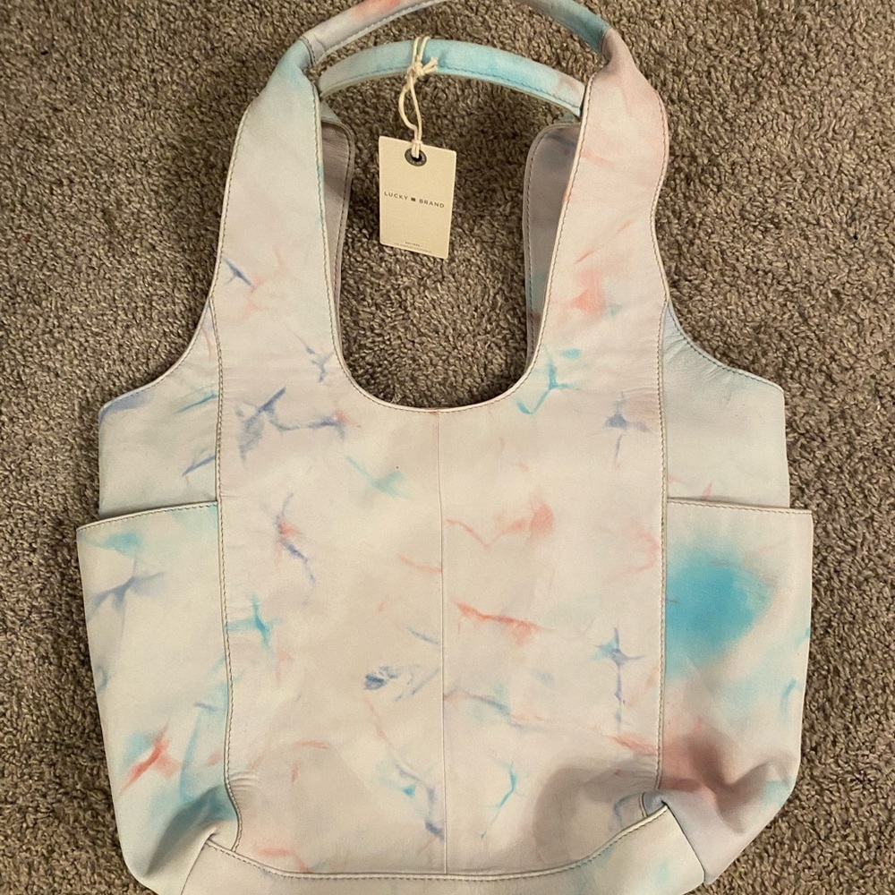 Pastel Tie-Dye Tote Bag
